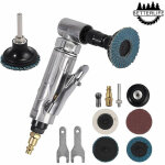 Zvd - meuleuse d'angle pneumatique  air - kit complet avec disques de ponage - pour carrosserie, lustrage, ...