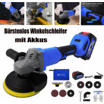 Dayplus - meuleuse d'angle sans balais meuleuse  disque sans fil batterie & chargeur