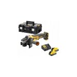 Dewalt - meuleuse d'angle sans fil 125mm + set de dmarrage 2x 18v 5ah (dcg405h2t)