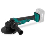 Vonroc - meuleuse d'angle sans fil - batteries 20v - �125mm - poign�e lat�rale, batterie et chargeur ...