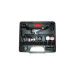 Meuleuse droite pneumatique 375w 22000 rpm avec accessoires en coffret mae gp3130bc