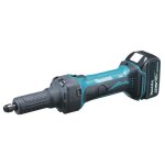 Makita - meuleuse droite dgd800rtj (2 x 5, 0 ah dc18rc makpac 2)
