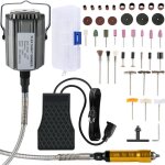 Meuleuse suspendue a arbre flexible 780 w polisseur suspendu moulin electrique 0, 3 - 6, 5 mm mandrin, ...