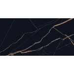 Mexen - fossil black gr�s �maill� rectifi� g1, carreau sol - mur 120 x 60 cm, haute brillance - tl213 ...