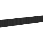 Mexen rivel avant pour corps de meuble de salle de bain rainur� 140 x 20 cm, noir mat - 91a20 - 1400 ...