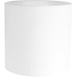 Mexlite - abat - jour - shade - blanc - lin -  30cm - e27 -