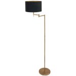 Mexlite - lampadaire - bella - bronze - lin m�tal - � 45cm - e27