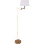 Steinhauer - sienna bella lampadaire avec abat - jour fusel� bronze bross�