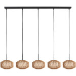Mexlite - suspension - haloswap - naturel noir - coton - grande