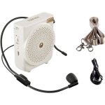 Mf3 amplificateur de voix portable, voice loudspeaker pour enseignement, guide touring, lecture de musique ...