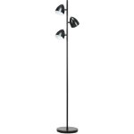 Lampadaire 3 spots orientables felix m�tal noir