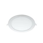 Mi light - plafonnier led encastrable extra - plat 6w 540lm 160 120mm blanc - blanc chaud 3000k