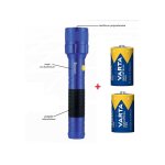 Lampe torche aluminium led haute performance 97lm  55x260mm avec piles 2x lr20 - d ip44 michelin m40l23 ...