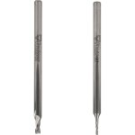 Micro - fraises pour cnc en tungst�ne d=0, 8 i=2 s=3 z=1 fr. 317