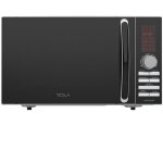 Micro - ondes grill 23l 800w silver / noir - tesla - mw2390mb