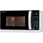 Micro - ondes � surface plane avec gril sharp home appliances r - 642 ww 20 l 800 w blanc