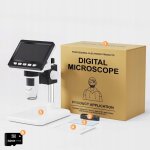 Microscope num�rique 4, 3'' pc macos windows 1000x usb