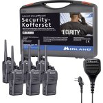 Midland - g15 pro pmr 6er security inkl. ma 25 - m c1127. s5 talkie - walkie pmr jeu de 6 x952682