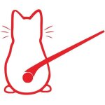 Mignon kitty chat voiture essuie - glace art autocollant d�cor banimal chat murale art d�calque de voiture ...