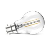 Miidex lighting - ampoule led b22 8w cob bulb filament � blanc - neutre - 4000k - non - dimmable