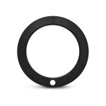 Vision - el - collerette pour plafonnier aldebaran avec dtecteur miidex lighting noir