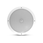 Miidex lighting - plafonnier led casa - 20w 300 mm (dtecteur en option)  blanc - neutre - 4000k - ...