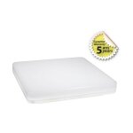 Vision - el - plafonnier led quadra - 18w (d�tecteur en option) miidex lighting� blanc - neutre - 4000k ...