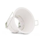 Vision - el - support de spot fixe basse luminance �82mm miidex lighting� blanc