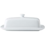 Mikasa bol  beurre en porcelaine avec couvercle, 21cm, bol  beurre blanc pour le petit djeuner et ...