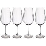 Mikasa verres treviso de verres en cristal pour le vin rouge, 600ml, set de 4 verres transparents sans ...