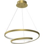 Milagro - lampe suspendue lucero gold 48w led