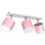 Milagro - plafonnier dixie pink 3xgx53 Milagro - plafonnier dixie pink 3xgx53