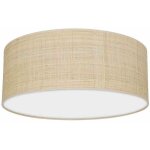 Milagro - plafonnier marshall blanc / rotin 2xe27 Ø40cm Milagro - plafonnier marshall blanc / rotin 2xe27 Ø40cm