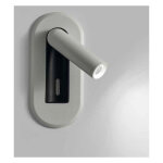 Millumine - applique t�te de lit encastrable mila tactile blanche