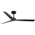 Milos ventilateur de plafond noir 34100