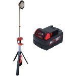 Milwaukee - m18 sal2 - 0 projecteur trpied led 2800 lm 18v + 1x batterie 5, 0 ah - sans chargeur