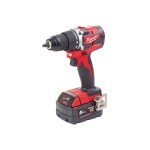 Milwaukee - pack perceuse - visseuse m18 cbldd - 502c et compresseur - gonfleur m12 bi - 0