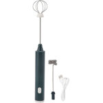 Mini agitateur �lectrique sans fil multifonction 3 modes batteur � oeufs �lectrique avec 2 t�tes de batteur ...