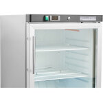 Mini armoire r�frig�r�e 200 l - positive vitr�e inox