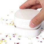 Mini aspirateur de table, rechargeable aspirateur de bureau poussi�re pour table bureau coussin voiture ...