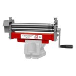 Mini calandre plieuse a 3 rouleaux pour etau holzmann bbm310s