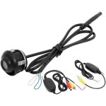 Mini caméra de recul pour voiture, rotative à 360 degrés, vue avant / latérale / arrière, montage encastré ... Mini caméra de recul pour voiture, rotative à 360 degrés, vue avant / latérale / arrière, montage encastré ...