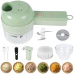 Gnc home - mini cutter electrique 4 en 1 pour aliments rechargeable et portable offre exclusive Gnc home - mini cutter electrique 4 en 1 pour aliments rechargeable et portable offre exclusive