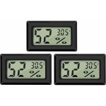 Mini digital lcd thermomtre hygromtre (3 pcs - a) temprature humidit - 5070? 10%99% rh thermomtre ...