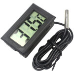 Mini digital lcd thermom�tre temp�rature avec sonde de temp�rature capteur testeur pour r�frig�rateur ...