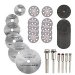 Mini disque diamant � trononner & mini lame de scie circulaire hss & mini disque de coupe en r�sine (3mm ...