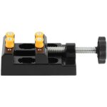 Mini �tau d'�tabli, pince de table, �tau d'�tabli pour bijoux, noyer, montre nucl�aire, pince de r�paration ...