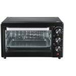 Mini four �lectrique, 25 l, avec po�le et grille, minuterie de 60 min, four � pizza, 1000 w, 120 - 250 ...