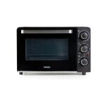 Domo - mini four electrique �lectrique do807go - 20 l - noir - chaleur haut et bas - minuterie 120 min ...