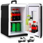 Mini frigo de chambre, 15l / 21 canettes 330ml petit frigo cosmetique, mini r�frig�rateur voiture portable, ...
